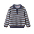 SweetChilling_Layered_Fleece_Polo_Striped_Women&