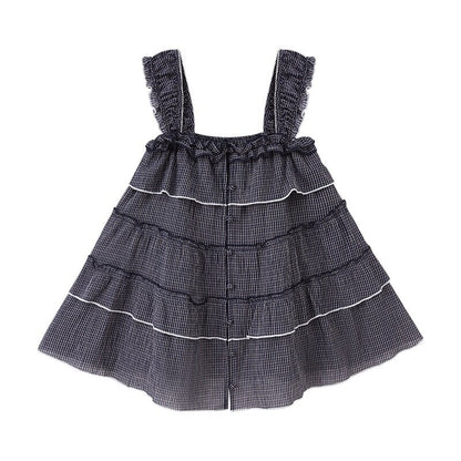 SweetChilling Loose Tiered Ruffle Camisole Women&