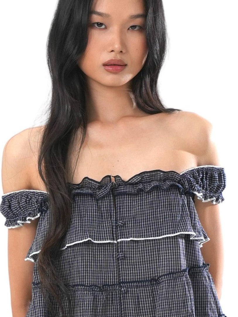 SweetChilling Loose Tiered Ruffle Camisole Women&