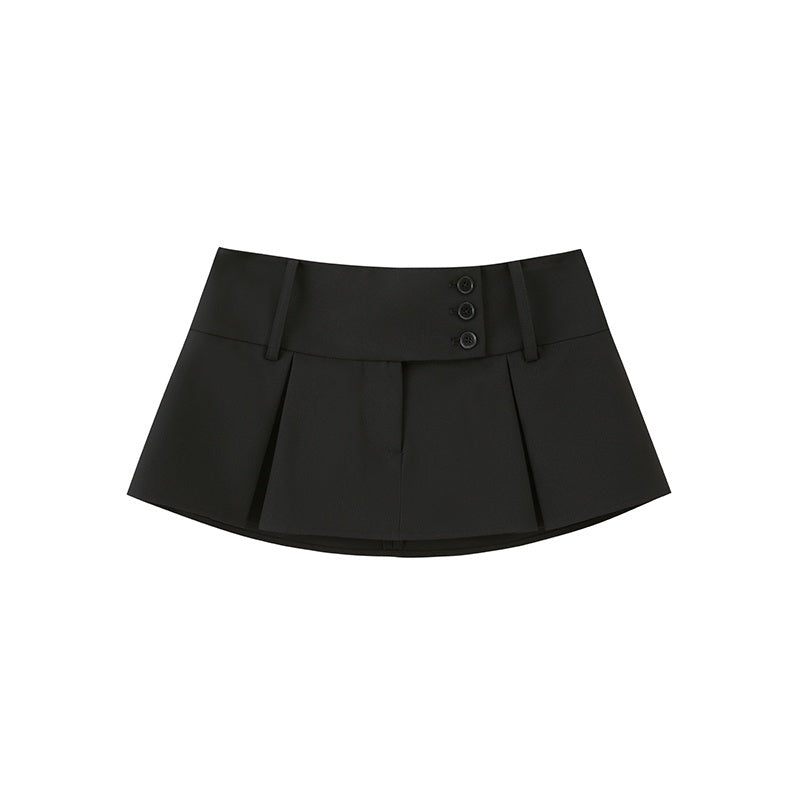 SweetChilling_Low_Waist_Pleated_Polyester_Women&