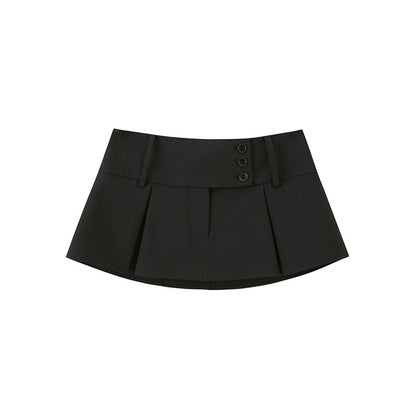 SweetChilling_Low_Waist_Pleated_Polyester_Women&