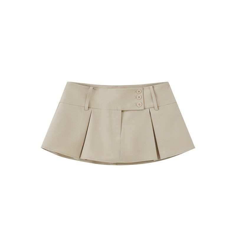 SweetChilling_Low_Waist_Pleated_Polyester_Women&