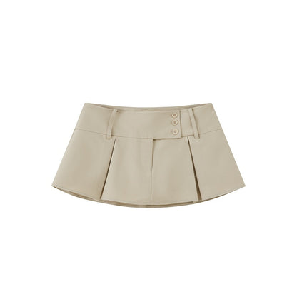 SweetChilling_Low_Waist_Pleated_Polyester_Women&