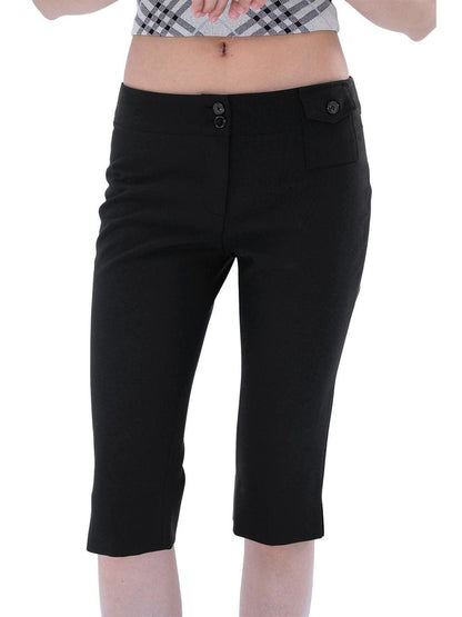 SweetChilling Low Waist Slim Fit Simple Polyester Women&