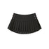 SweetChilling_Maroon_Check_Pleated_Low_Waist_Adjustable_Women&