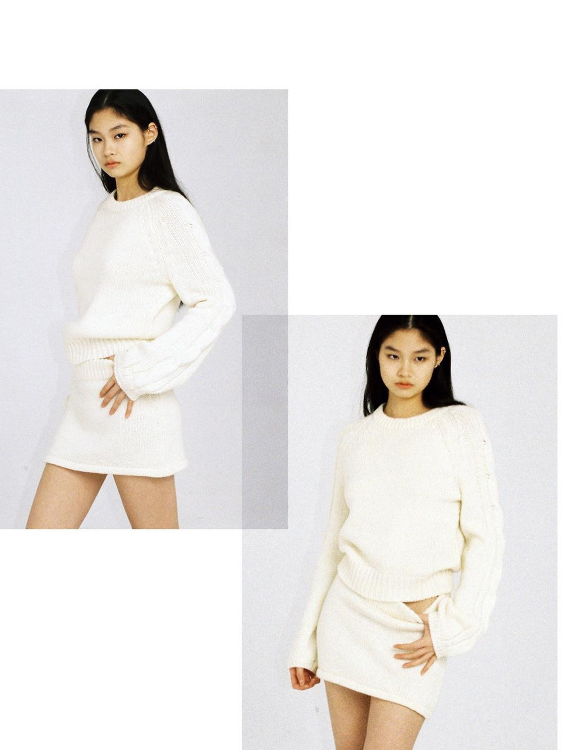 SweetChilling Navy Pullover Raglan Sleeve Women&