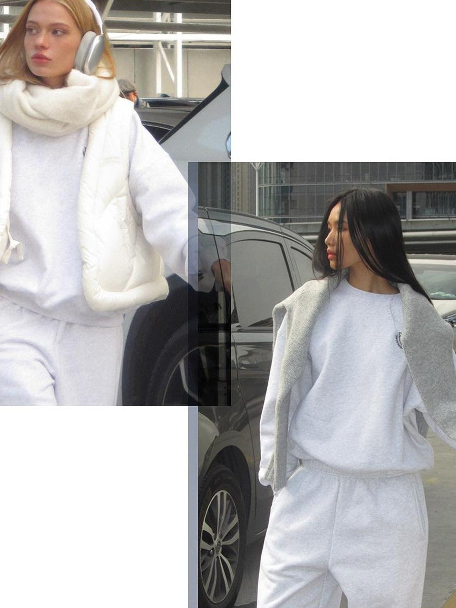 SweetChilling Nordic Minimalist Embroidered Details Women&