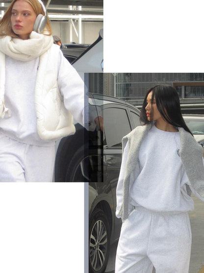 SweetChilling Nordic Minimalist Embroidered Details Women&