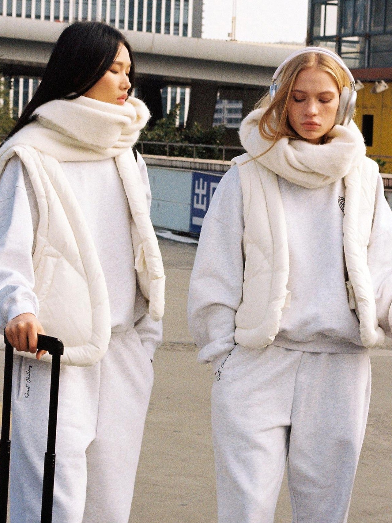 SweetChilling Nordic Minimalist Embroidered Details Women&