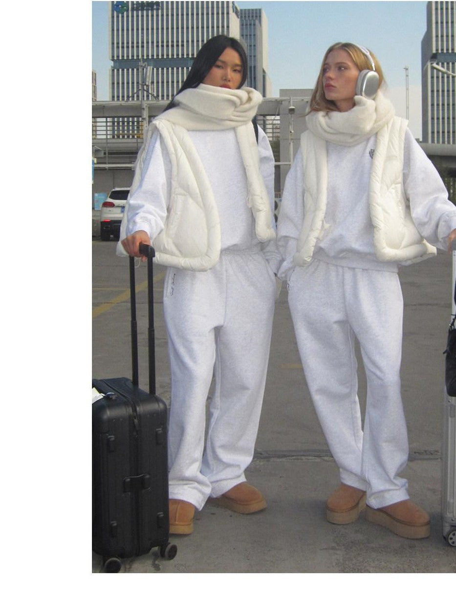 SweetChilling Nordic Minimalist Embroidered Details Women&