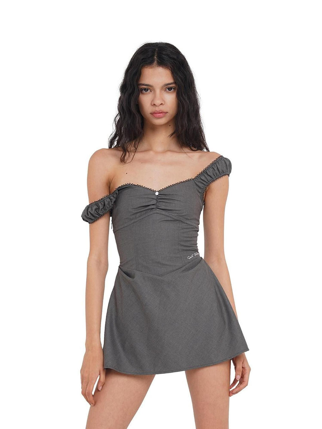SweetChilling Off Shoulder Waist Cinch Hip Shaping Women&