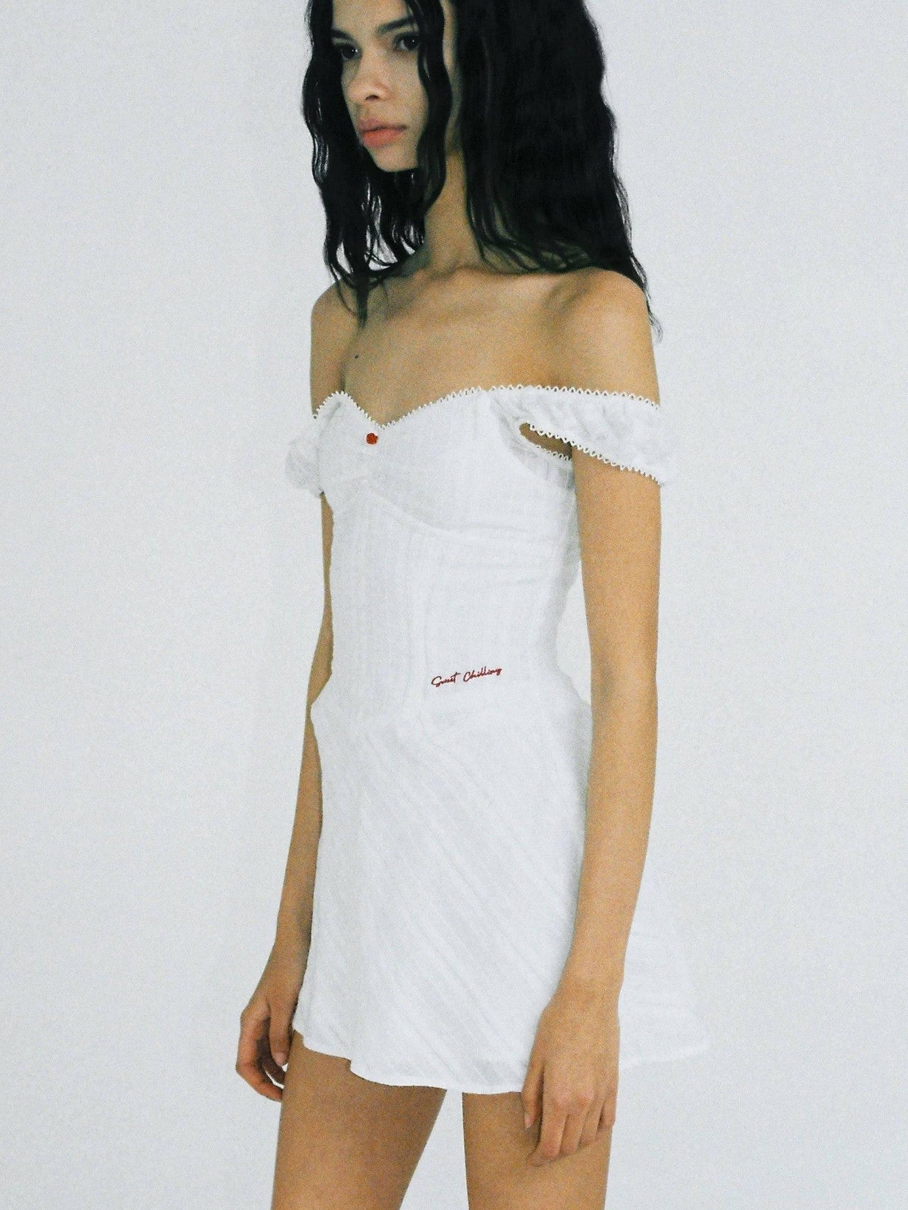 SweetChilling Off Shoulder Waist Cinch Hip Shaping Women&