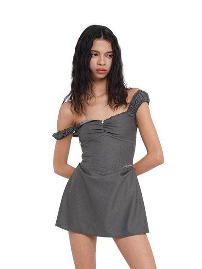SweetChilling Off Shoulder Waist Cinch Hip Shaping Women&