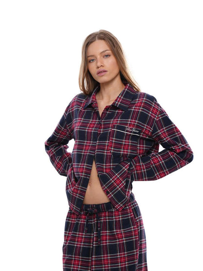 SweetChilling Plaid Comfortable Women&