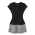 SweetChilling_Plaid_T_Shirt_Waist_Cinched_Slim_Fit_Short_Sleeve_Women&