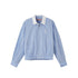 SweetChilling Preppy Striped Shirt Jacket Cardigan Women&