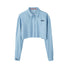 SweetChilling_Raw_Hem_Cropped_Shirt_Wide_Pleated_Skirt_Women&
