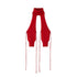 SweetChilling_Red_High_Neck_Brushed_Cropped_Fitted_Women&