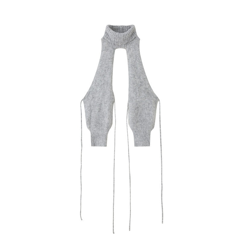 SweetChilling_Red_High_Neck_Brushed_Cropped_Fitted_Women&