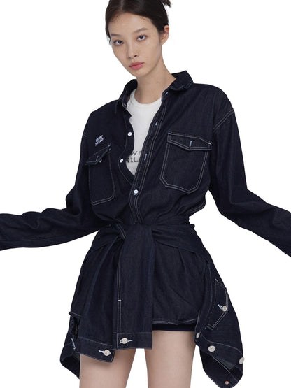 SweetChilling Remake Decorative Denim Women&