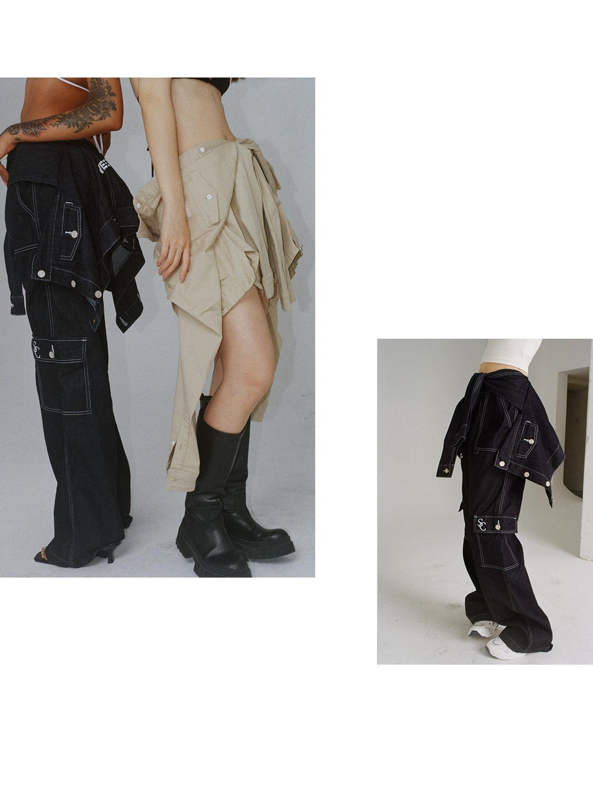 SweetChilling Remake Decorative Denim Women&