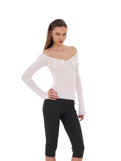 SweetChilling Retro Versatile Slim Knit Women&