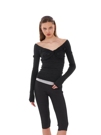SweetChilling Retro Versatile Slim Knit Women&