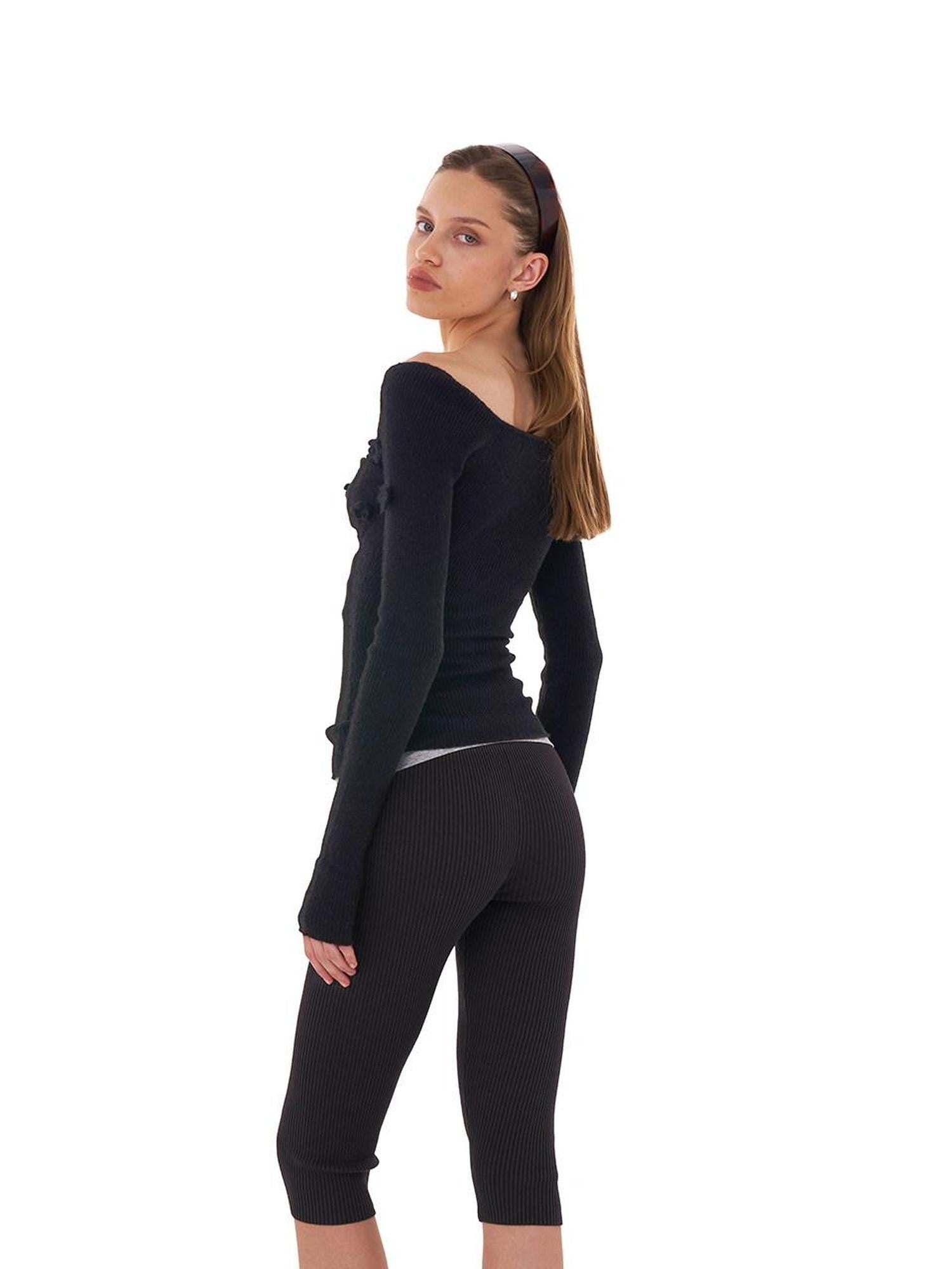 SweetChilling Retro Versatile Slim Knit Women&
