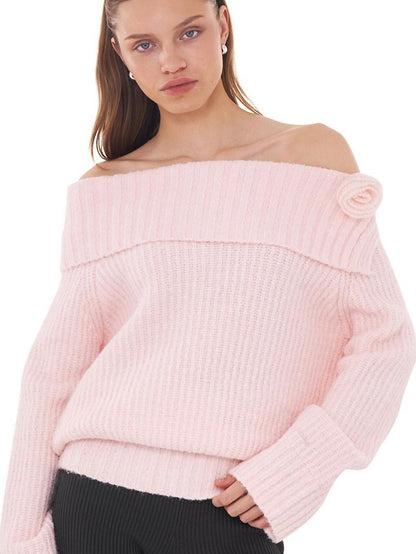 SweetChilling Retro Versatile Slim Knit Women&