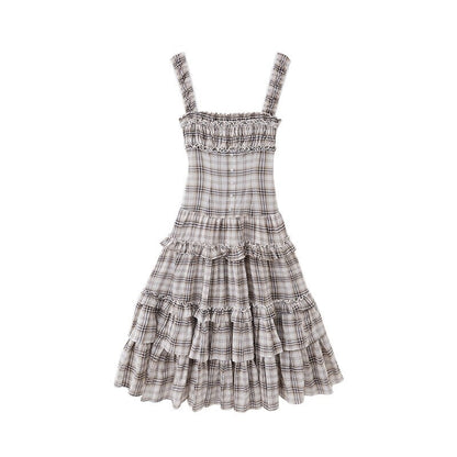 SweetChilling Ruffled Strapless Cinched Waist Women&