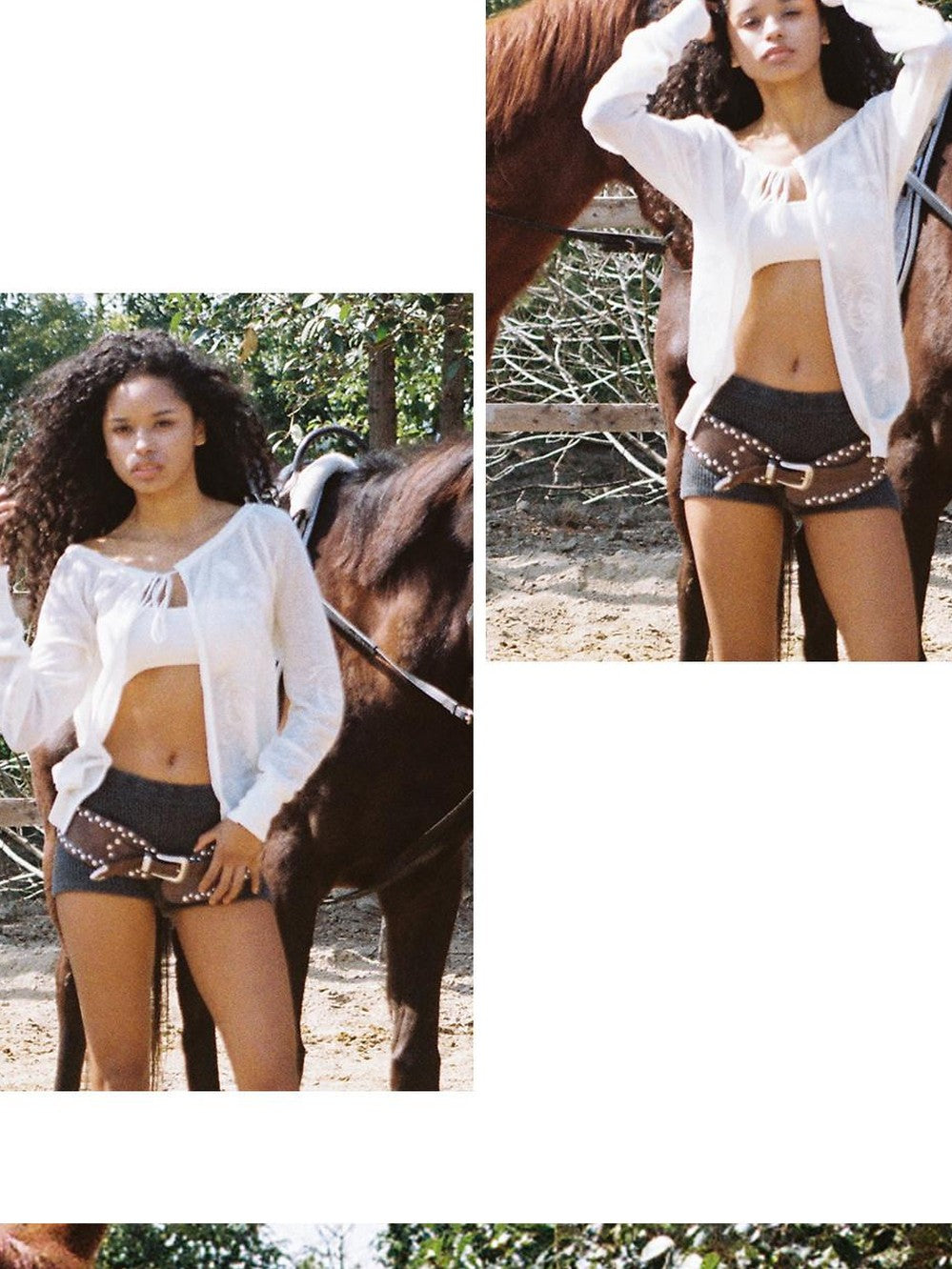 SweetChilling Sheer Jacquard Bohemian Women&