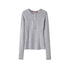 SweetChilling Skin Friendly Waist Cinch Mid Length Long Sleeve Women&