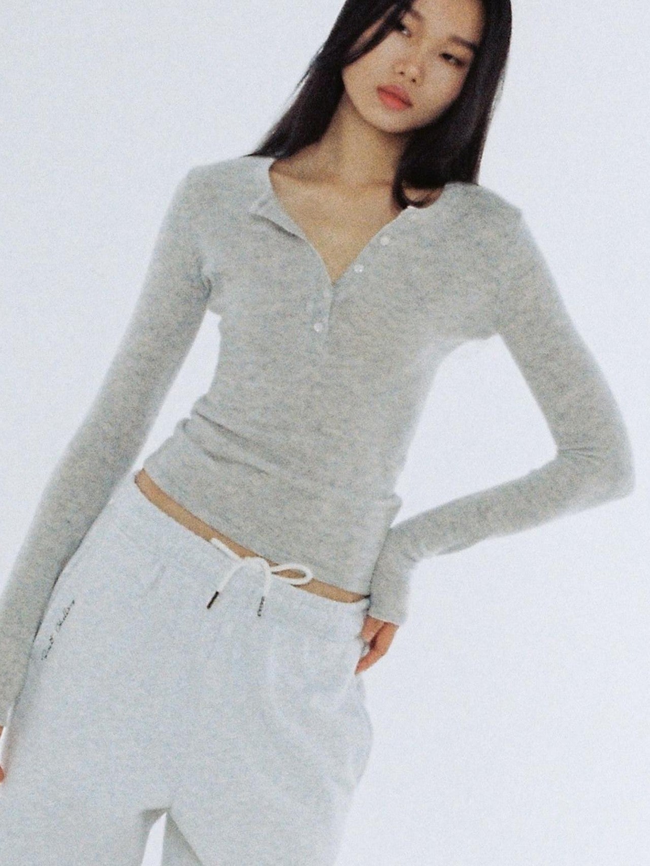 SweetChilling Skin Friendly Waist Cinch Mid Length Long Sleeve Women&