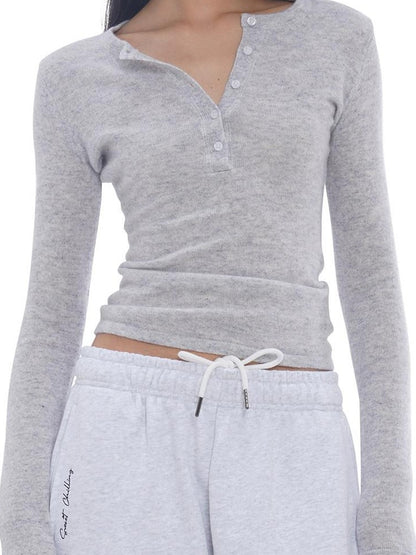 SweetChilling Skin Friendly Waist Cinch Mid Length Long Sleeve Women&