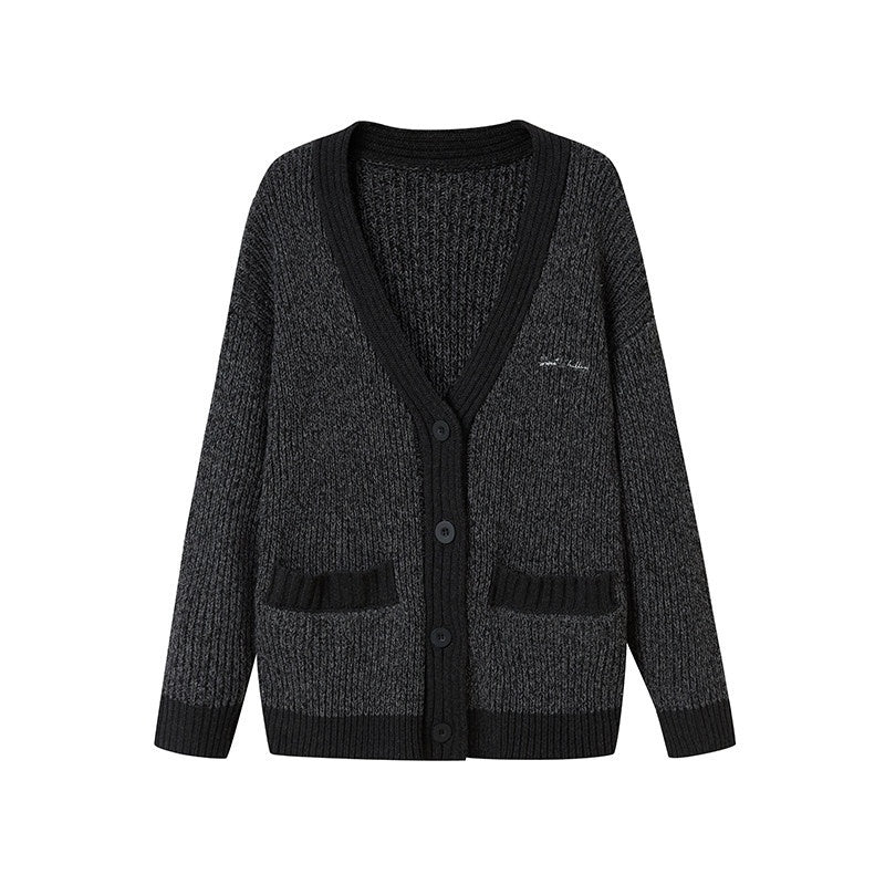 SweetChilling_Slimming_Colorblock_Floral_V-neck_Cardigan_Pleated_Women&