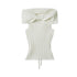 SweetChilling_Solid_Cropped_One_Shoulder_Bow_Knit_Women&