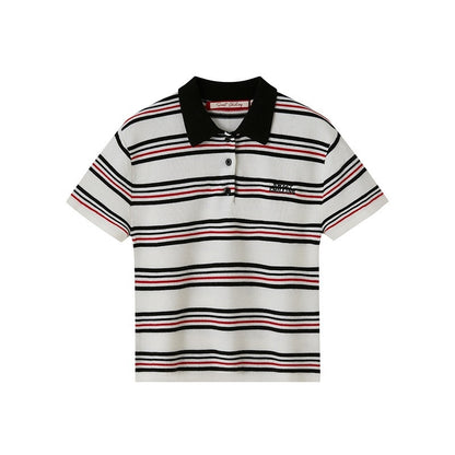 SweetChilling Striped Patchwork Women&