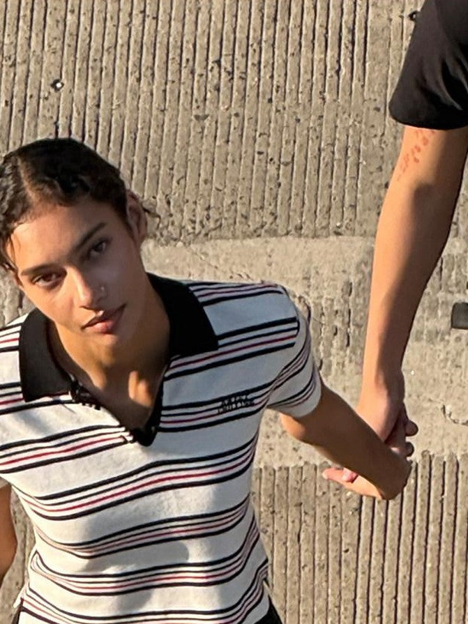 SweetChilling Striped Patchwork Women&