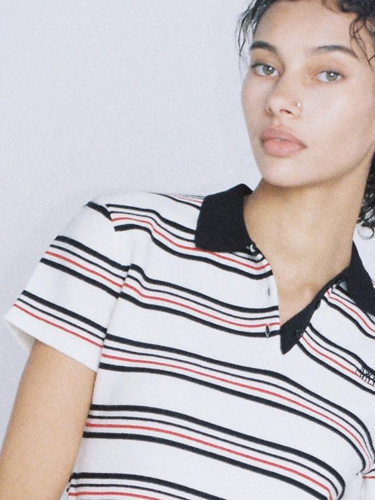 SweetChilling Striped Patchwork Women&