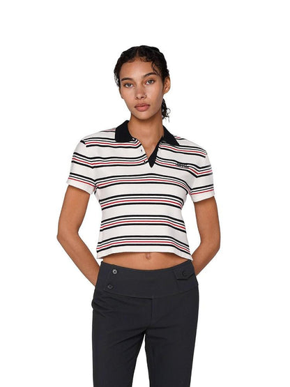 SweetChilling Striped Patchwork Women&