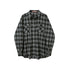 SweetChilling Vintage Distressed Plaid Oversized Boyfriend Women&