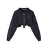 SweetChilling_Zip_Cropped_Hoodie_Elastic_Waist_Women&