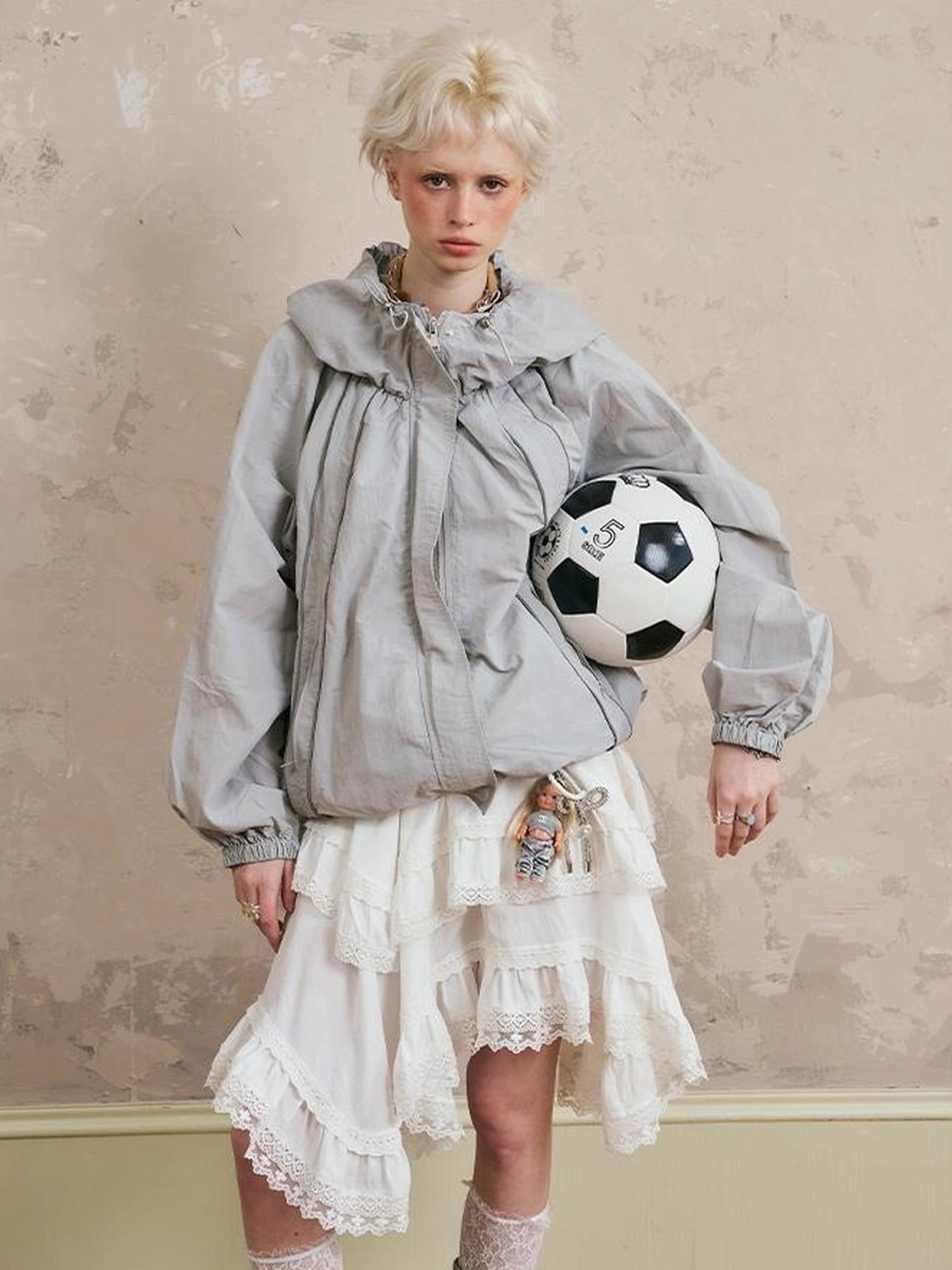 Sweet Crush Utility Lace Hoodie