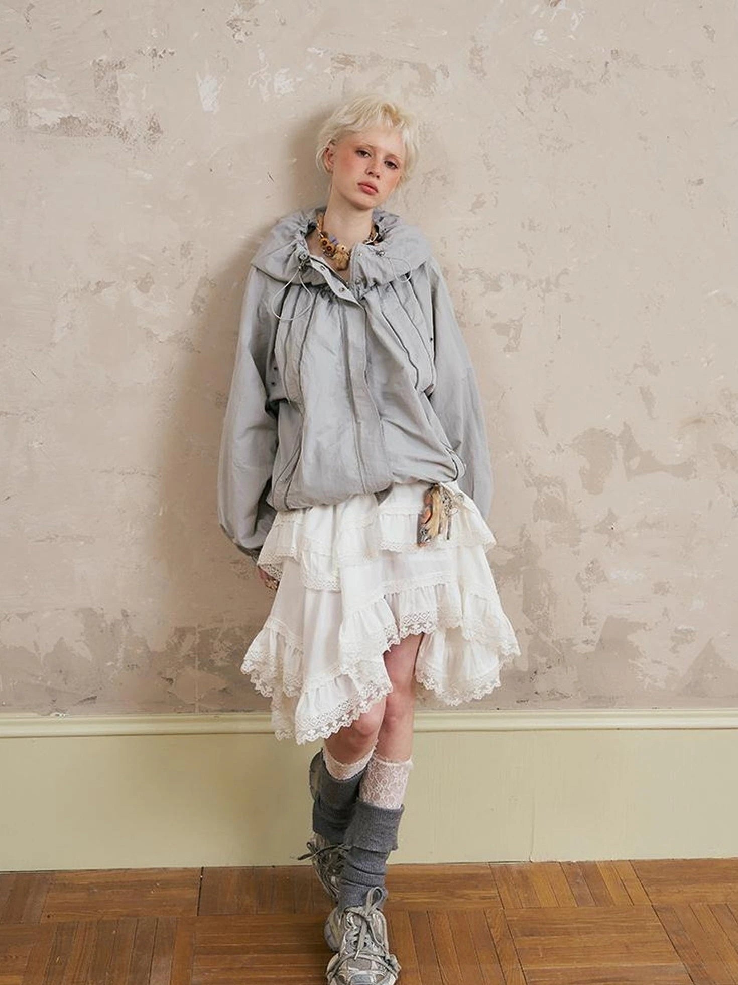 Sweet Crush Utility Lace Hoodie