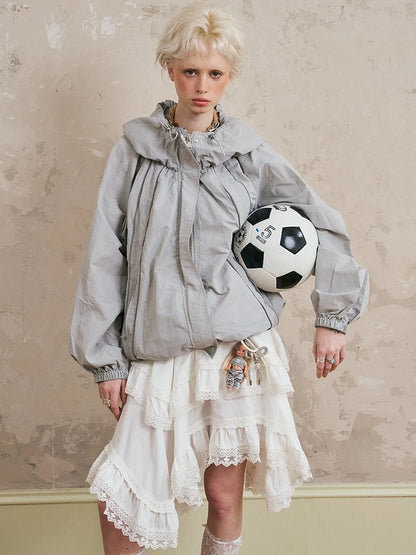 Sweet Crush Utility Lace Hoodie