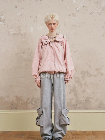 Sweet Crush Utility Lace Hoodie