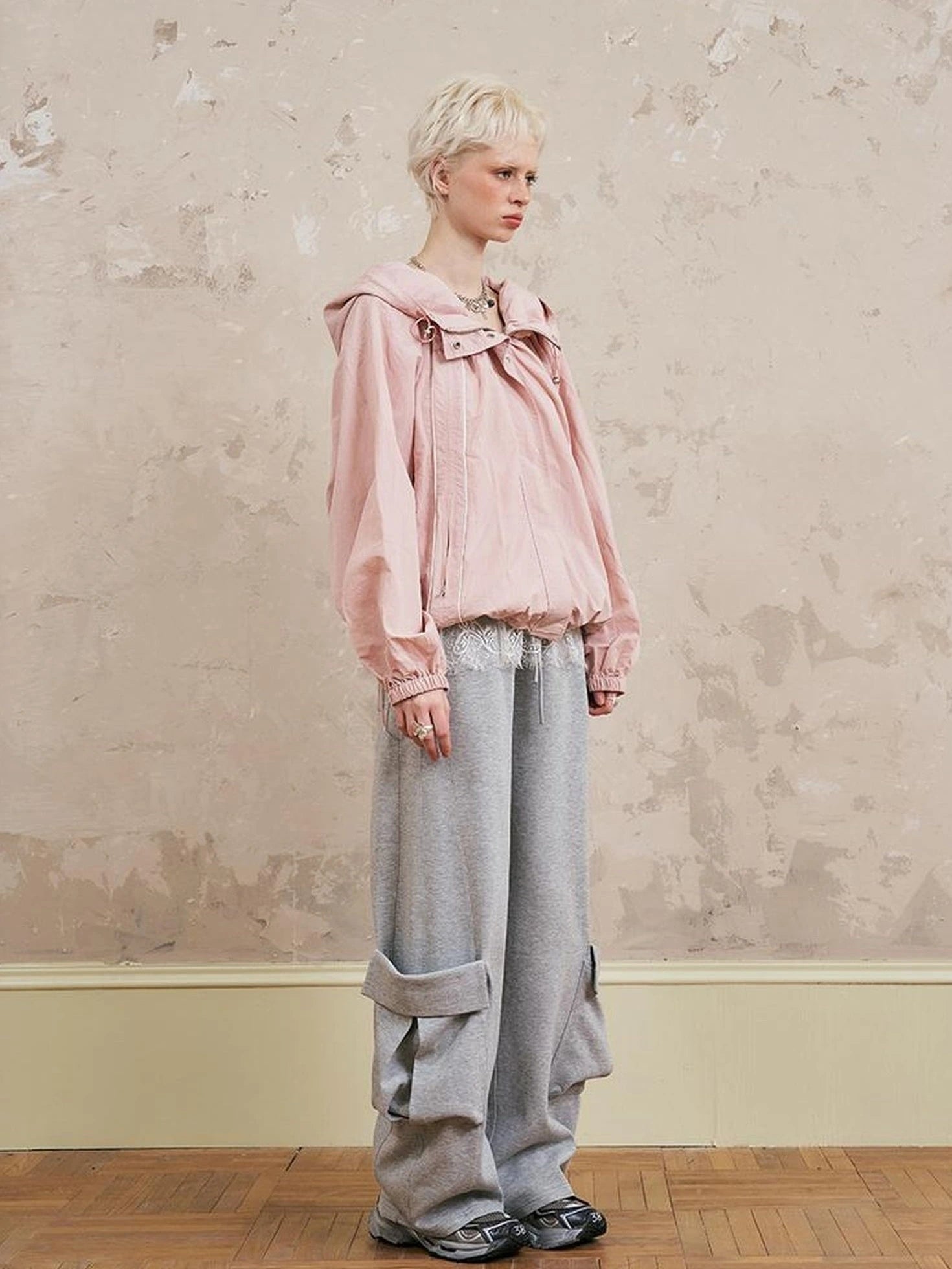 Sweet Crush Utility Lace Hoodie