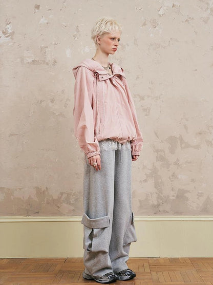 Sweet Crush Utility Lace Hoodie