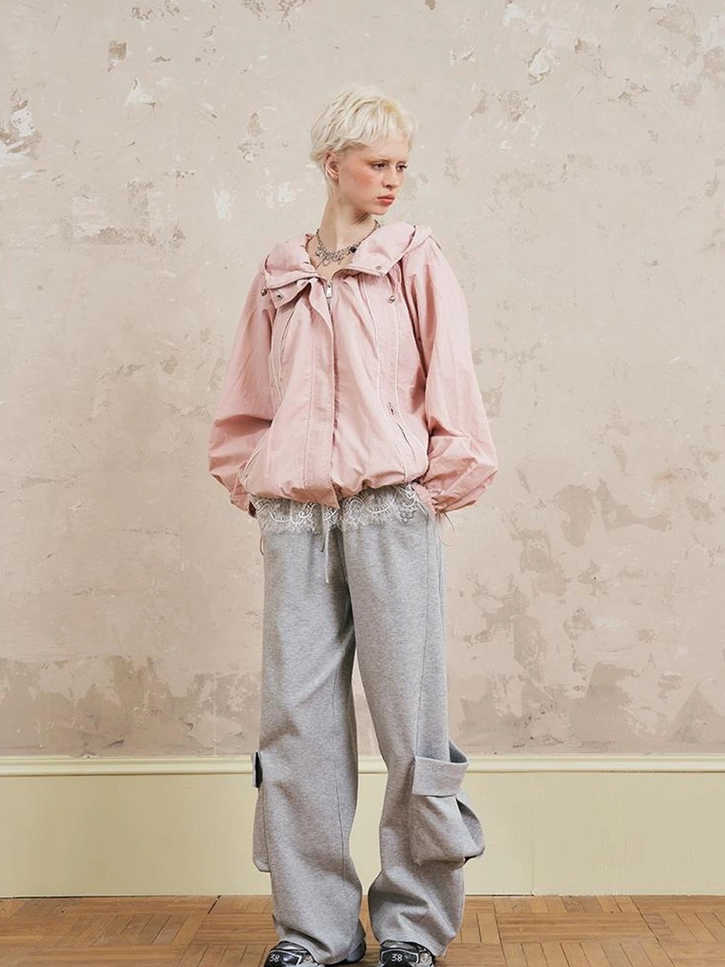 Sweet Crush Utility Lace Hoodie