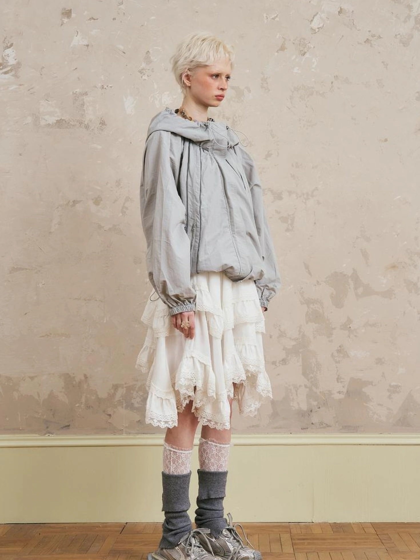 Sweet Crush Utility Lace Hoodie